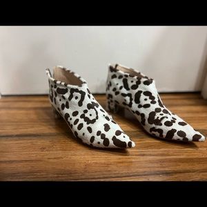 Free People Calf Hair Booties